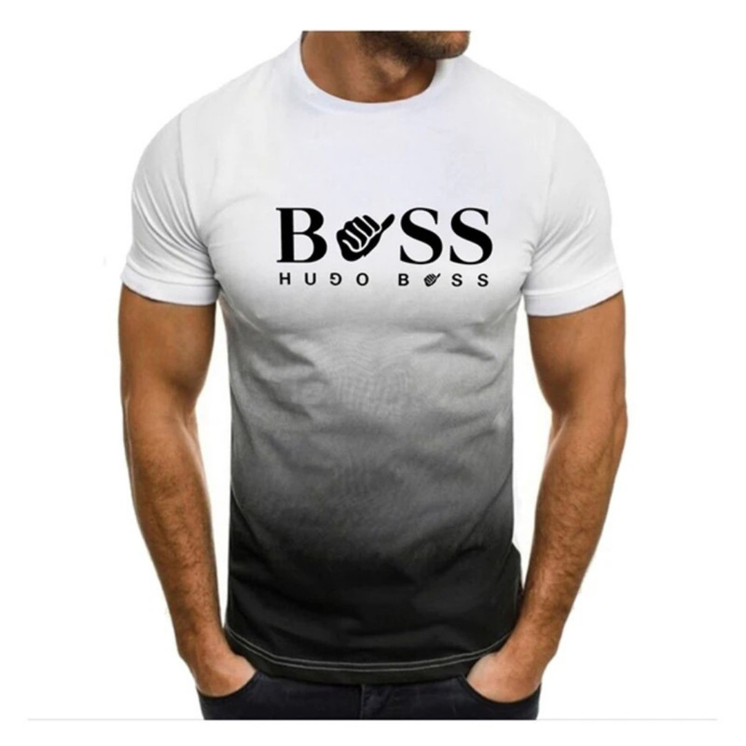 Men's T-Shirt Stylish Vibrant Sports Top Quick-Drying Breathable Regular Size UK gallery