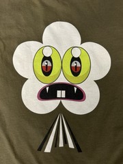 Artcotic x Dalek Space Monkey Graphic Tee Shirt Olive Green Men’s Large L