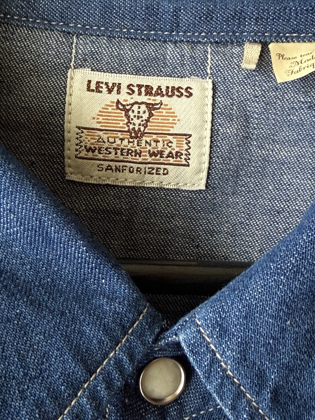 Levi's® Vintage Clothing Shorthorn Sawtooth Shirt L gallery