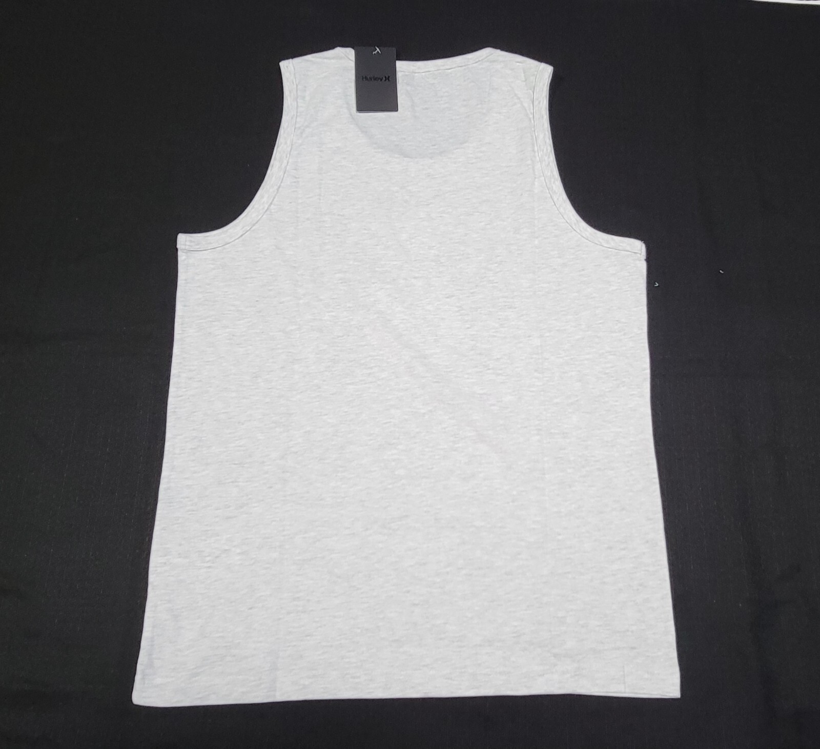 Hurley Men's The One & Only Graphic Tank Top Island Vibes Pineapple Tank -gray gallery