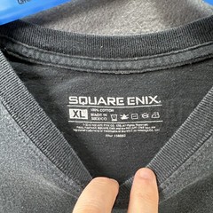 Final Fantasy XV Chocobo Crossing Game Black Cotton T-shirt Size XL Square Enix