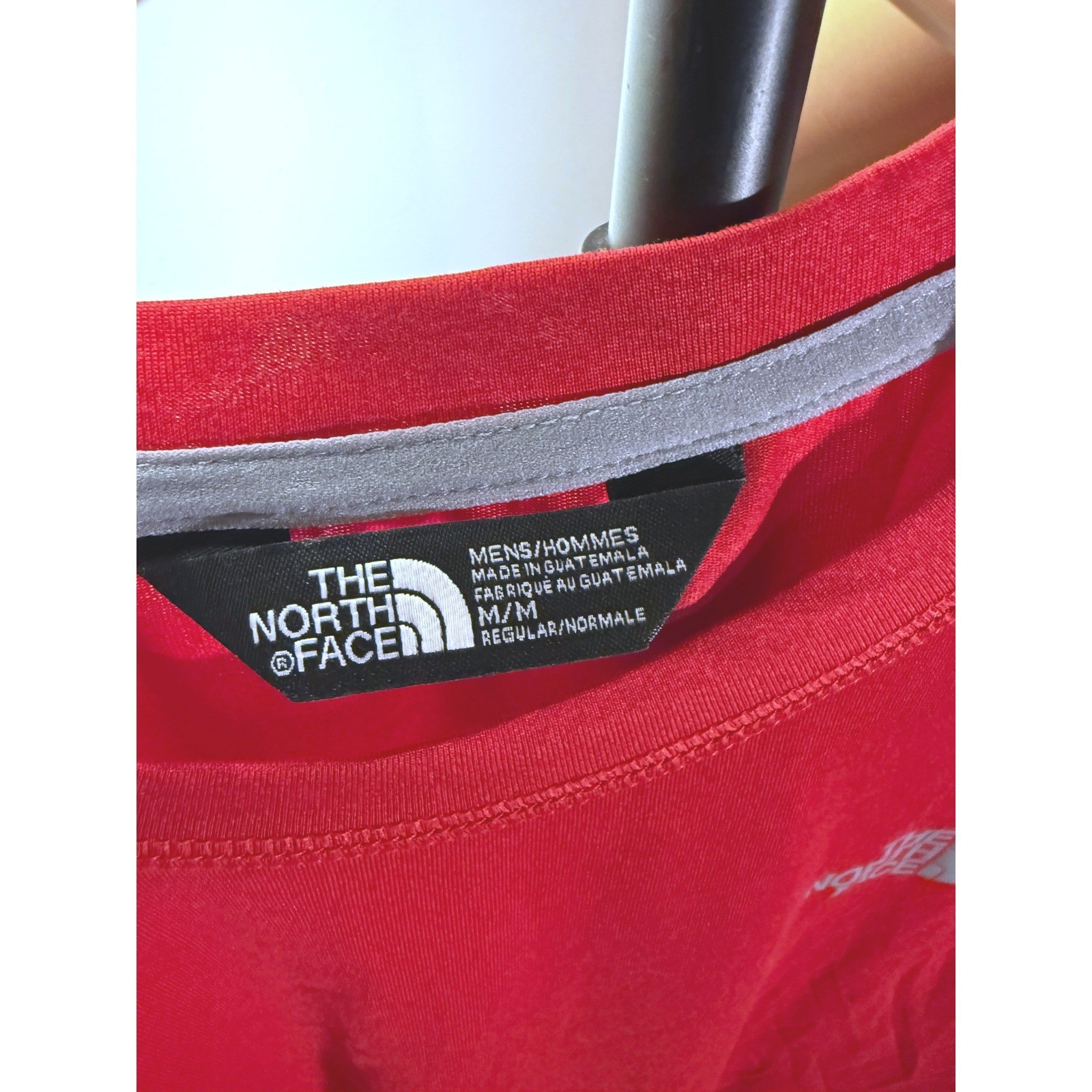 The North Face Mens FlashDry Long Sleeve Performance Shirt Red Medium NF0A3V6L gallery