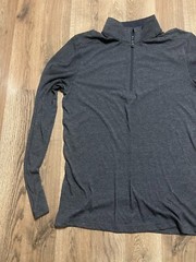 Under armour Shirt, Men’s Size Small, Black, Long Sleeve, 1/4 Zip Up, Heatgear