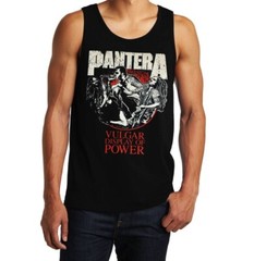 Pantera Power Heavy Metal Rock Band Black Tank Top Men’s Sizes