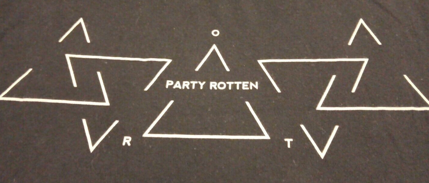 Unisex Lg Party Rotten Rebels ROT Black Graphic T Shirt gallery