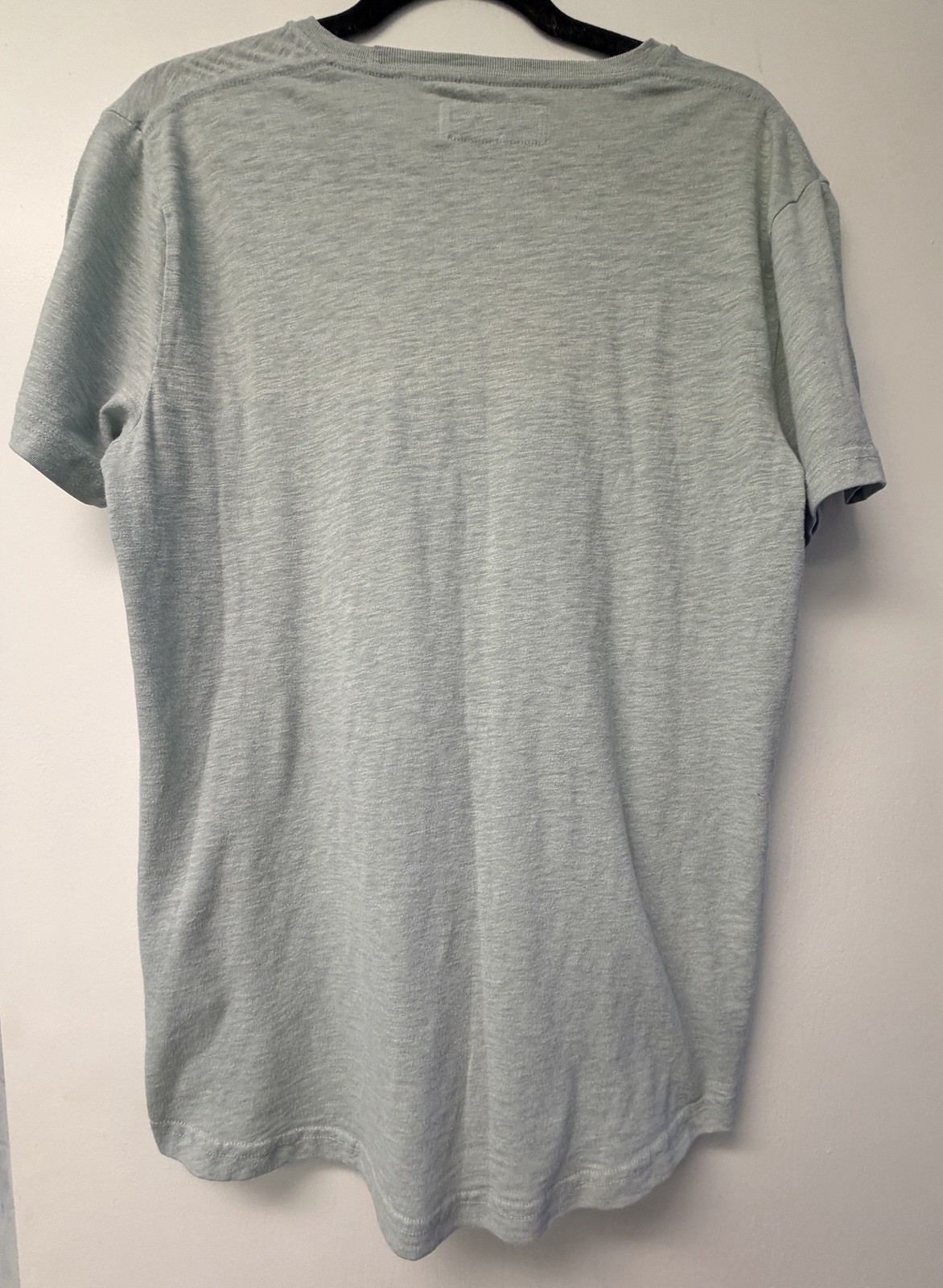 Abercrombie & Fitch Men's Soft A&F Logo T-Shirt Sage Green Size M. Pre Owned. gallery