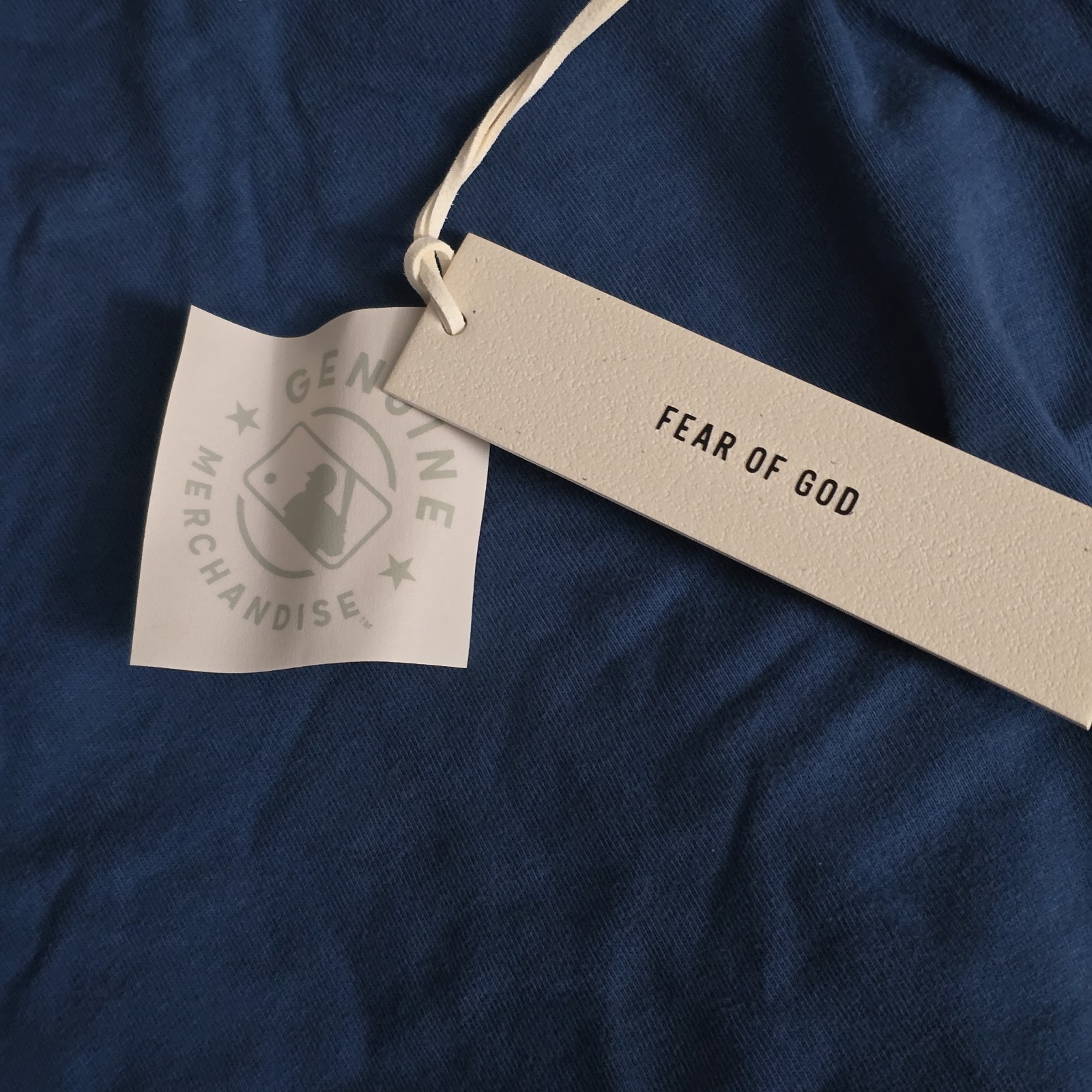 Fear Of God Essentials x MLB Los Angeles Dodgers LA Blue T-Shirt XL NWT gallery