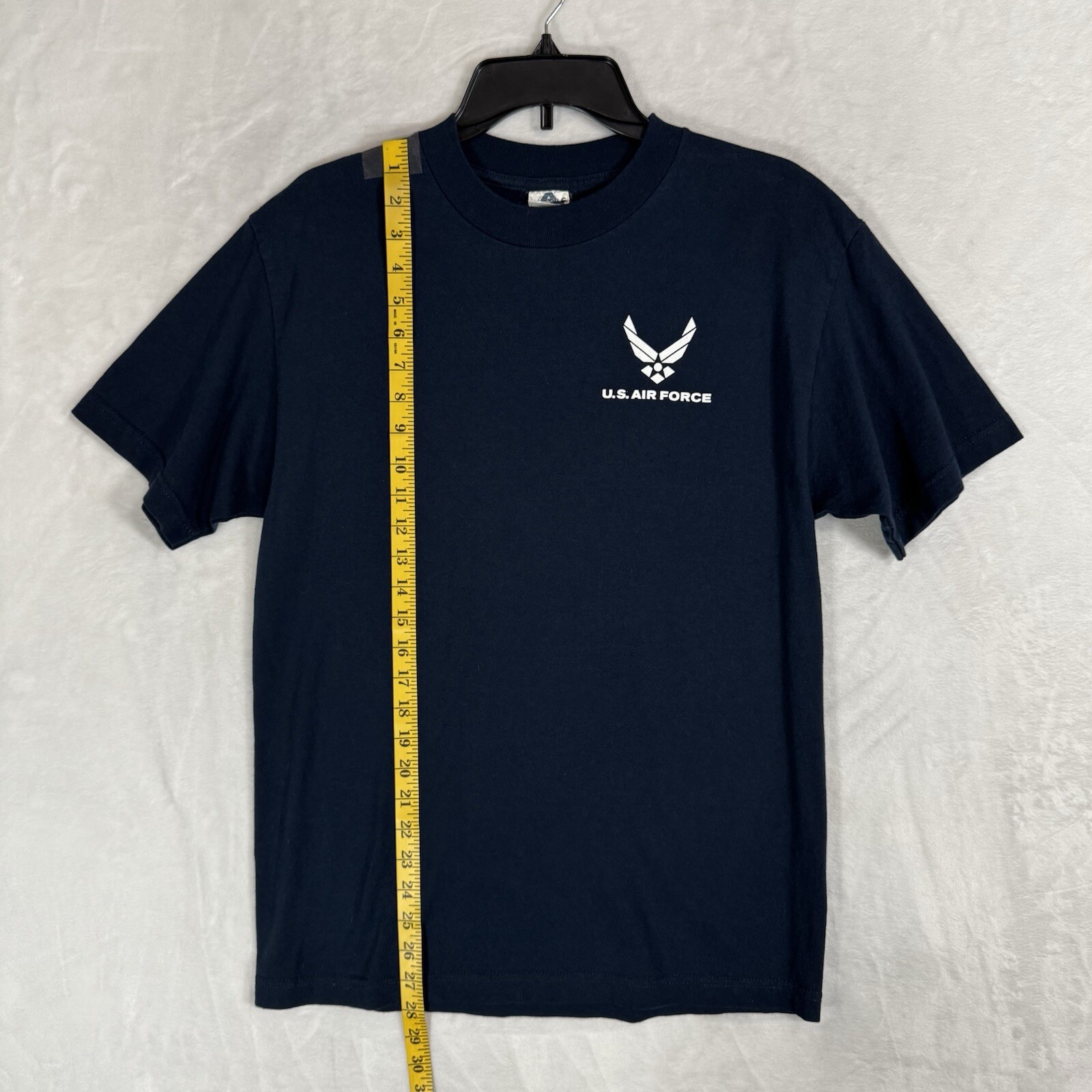 Lot 2 USAF Air Force Shield Graphic T Shirt Size M Military Training Fighter Jet gallery