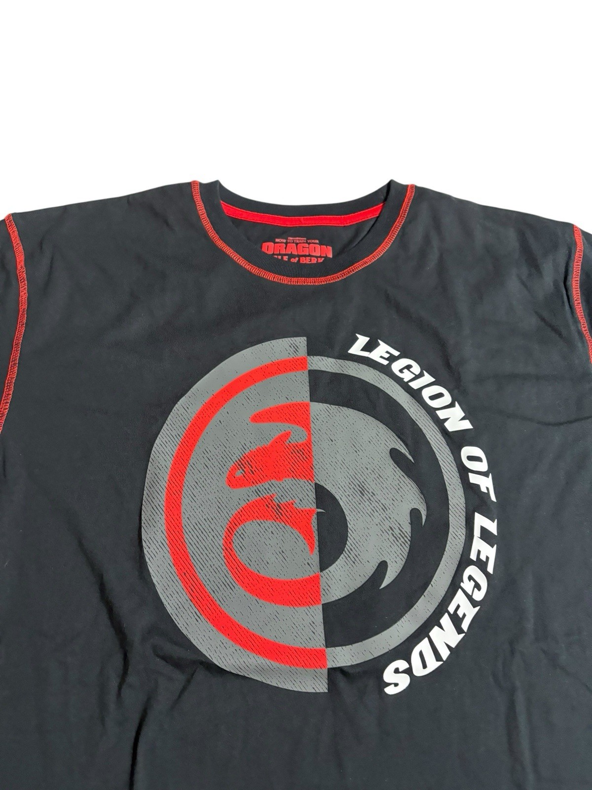 NEW Epic Universe Isle Of Berk Legions Of Legends Dragons T-shirt Adult Large LG gallery
