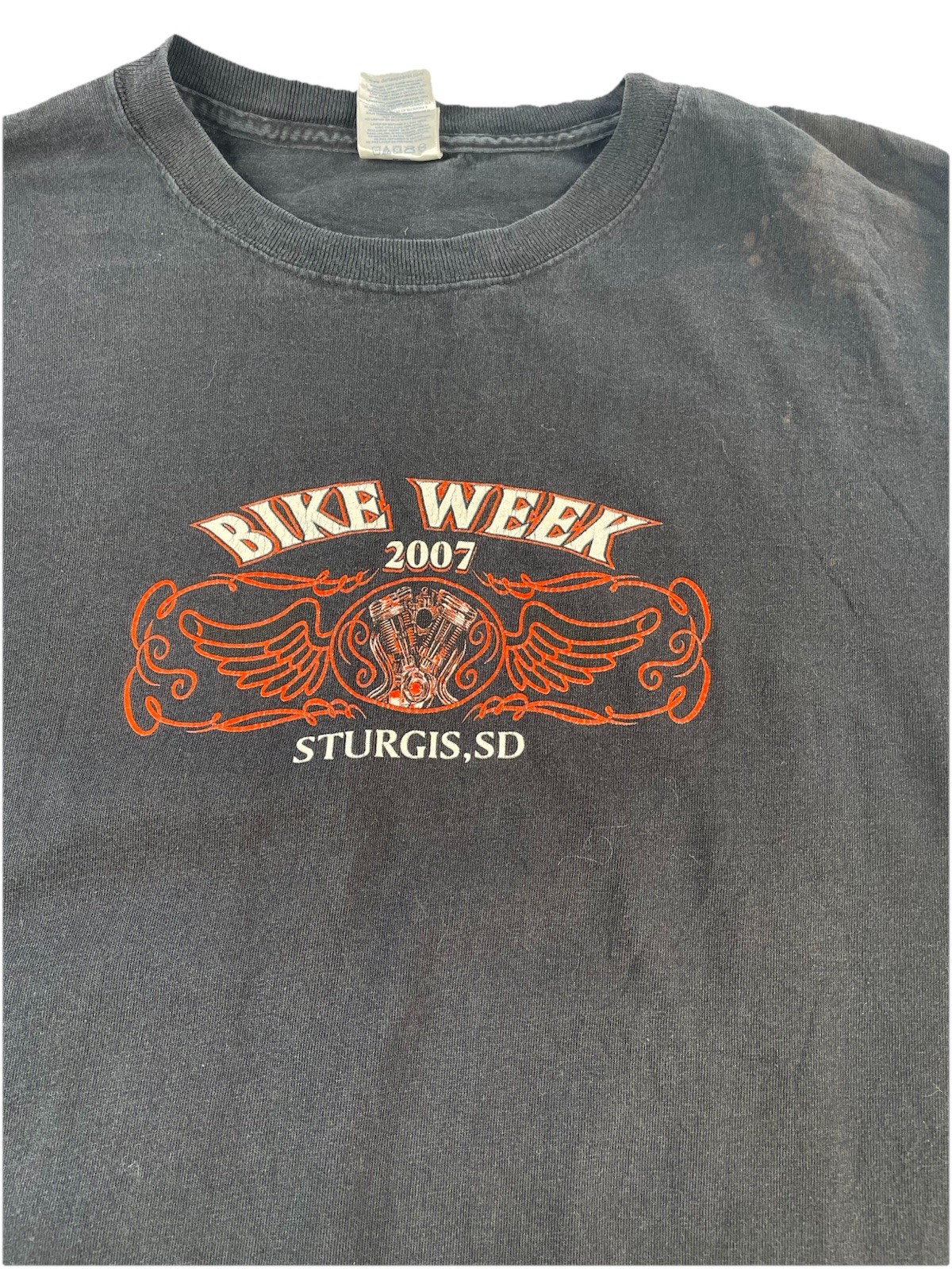 Men Delta Black “Bike Week 2007 “Graphic Long Sleeve Shirt Size Xl gallery