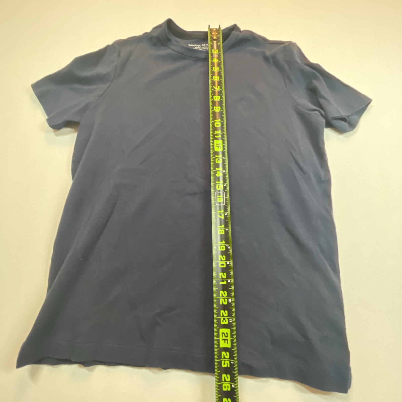 Banana Republic Authentic Tee Supima Cotton Navy Blue Men's Medium T-Shirt gallery
