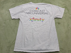 Comcast NBCUniversal Xfinity Pride Lives Here T-Shirt Stonewall 50 LGBT Pride M