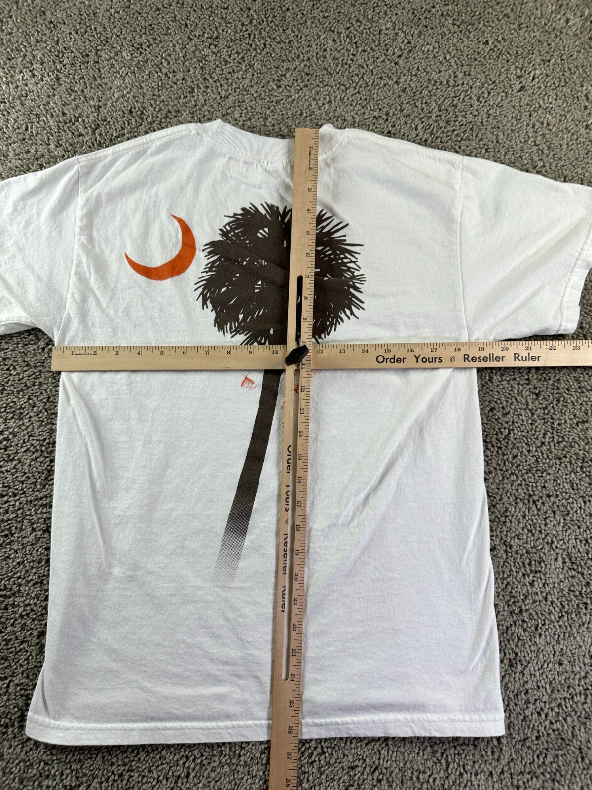 Firefly Shirt Mens Medium White Red South Carolina Sweet Tea Vodka Casual FLAW gallery