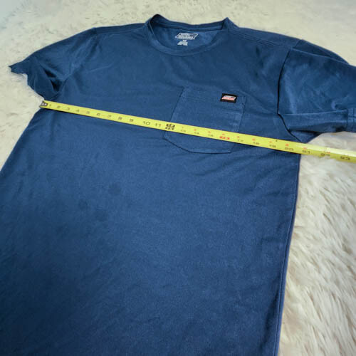 Genuine Dickies Men's Med Navy Blue Short Sleeve T-Shirt gallery