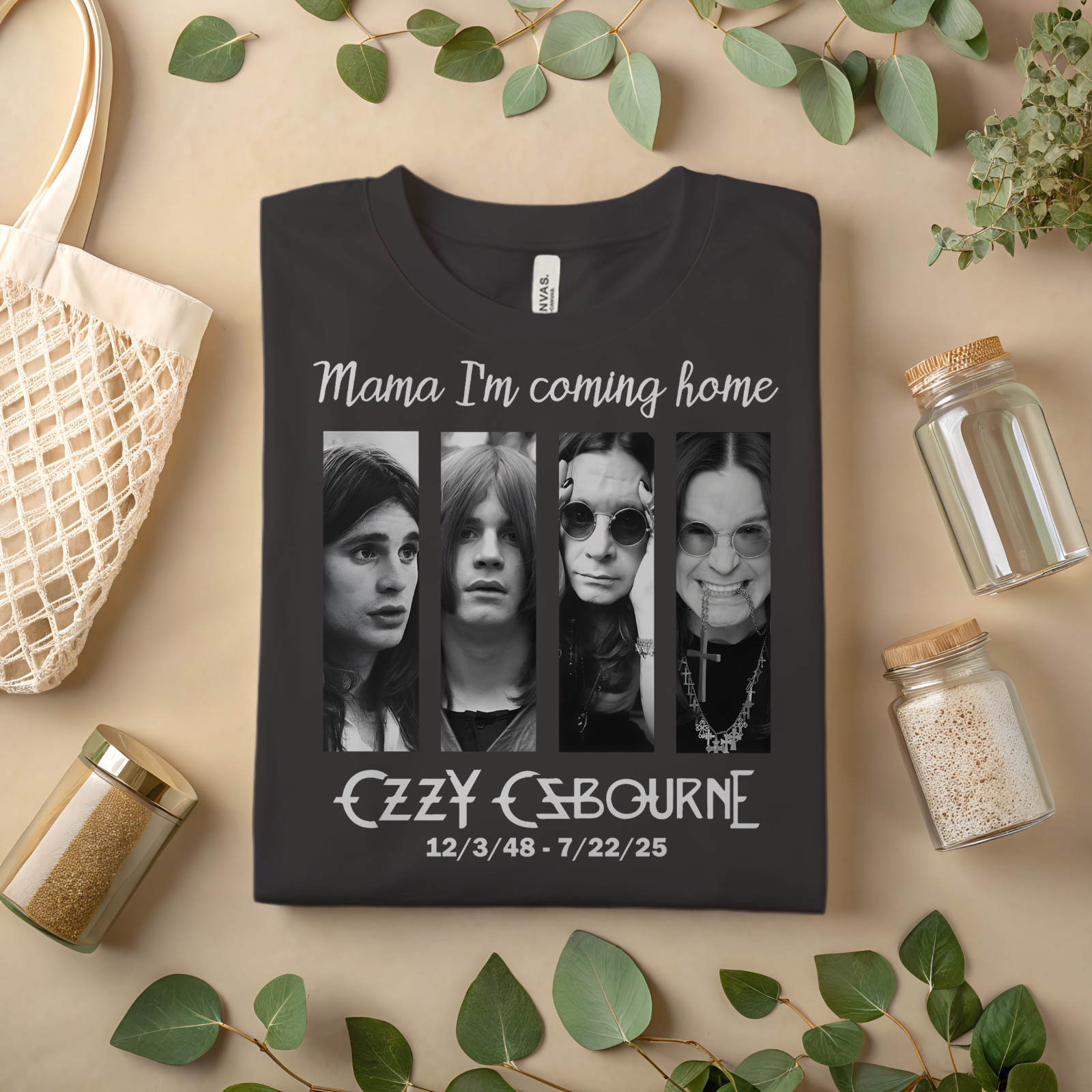 Ozzy Osbourne Tribute T-Shirt – Mama I’m Coming Home Graphic Tee A235 gallery