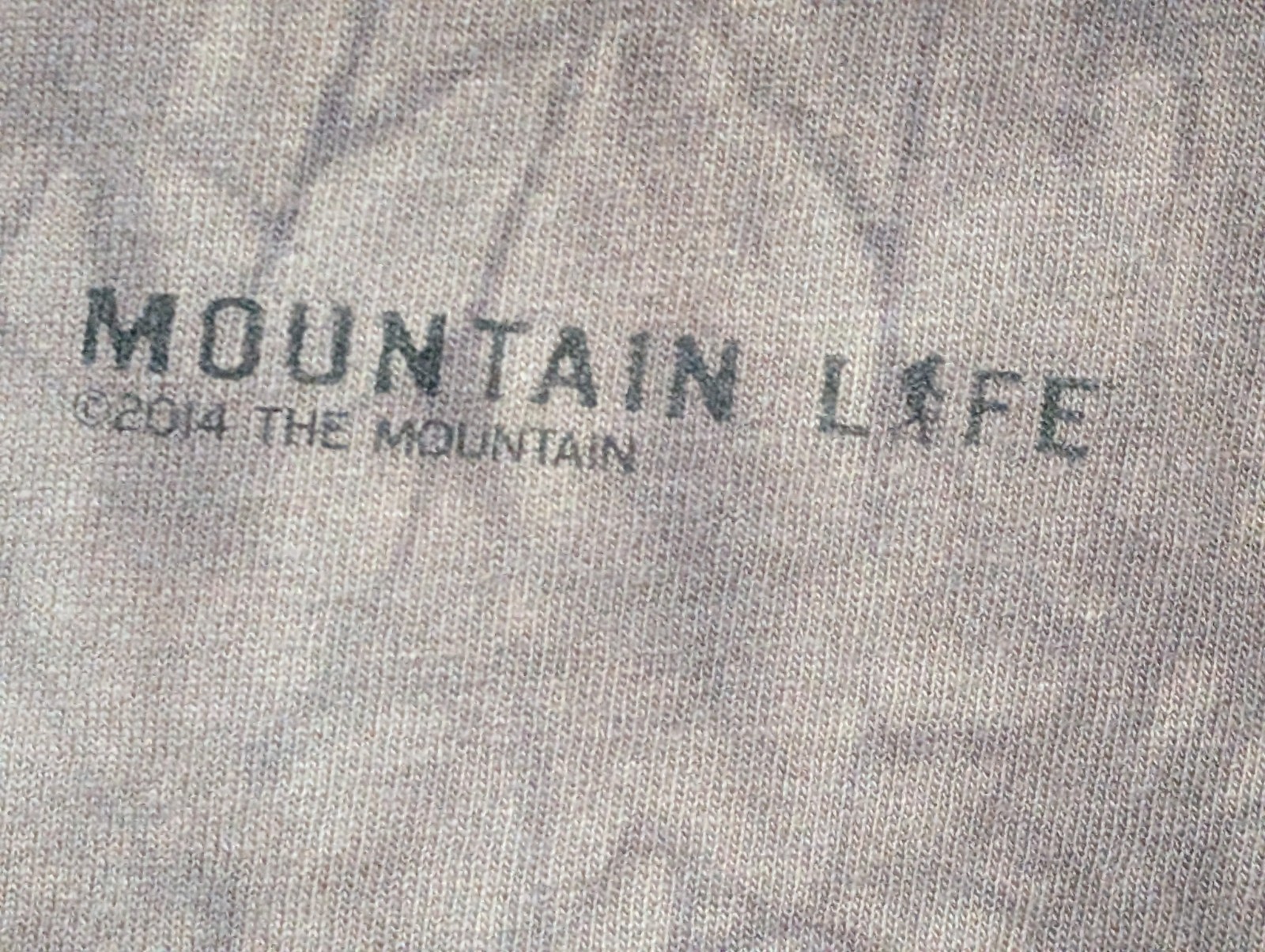 The Mountain Mens T-shirt Brown Mountain Life Kayaking Retired Logo XL #5328 gallery