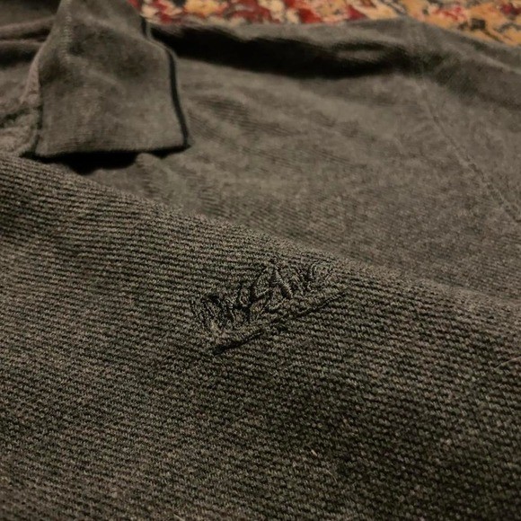 VTG 00s Mossimo logo embroidered striped golf style rugby polo tee shirt L gallery