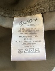 Duck Camp Premium Wing Shooting Hunting Shirt Short Sleeve Mens Size XXXL Vented