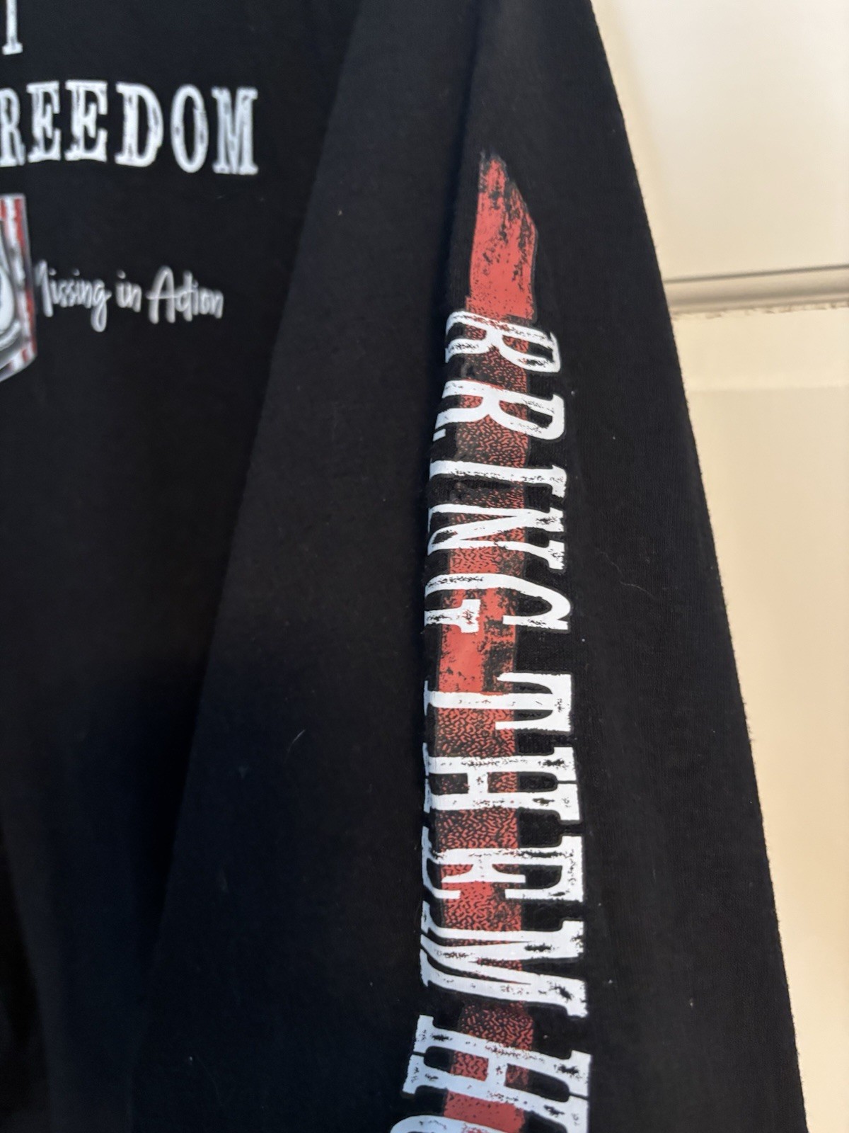 2021 POW/MIA Ride For Freedom long Sleeve T-Shirt Size XL. 50/50 Cotton/poly.EUC gallery