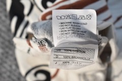 Richardson Abstract Polo White Black Brown S/S | Size XL | Streetwear USA