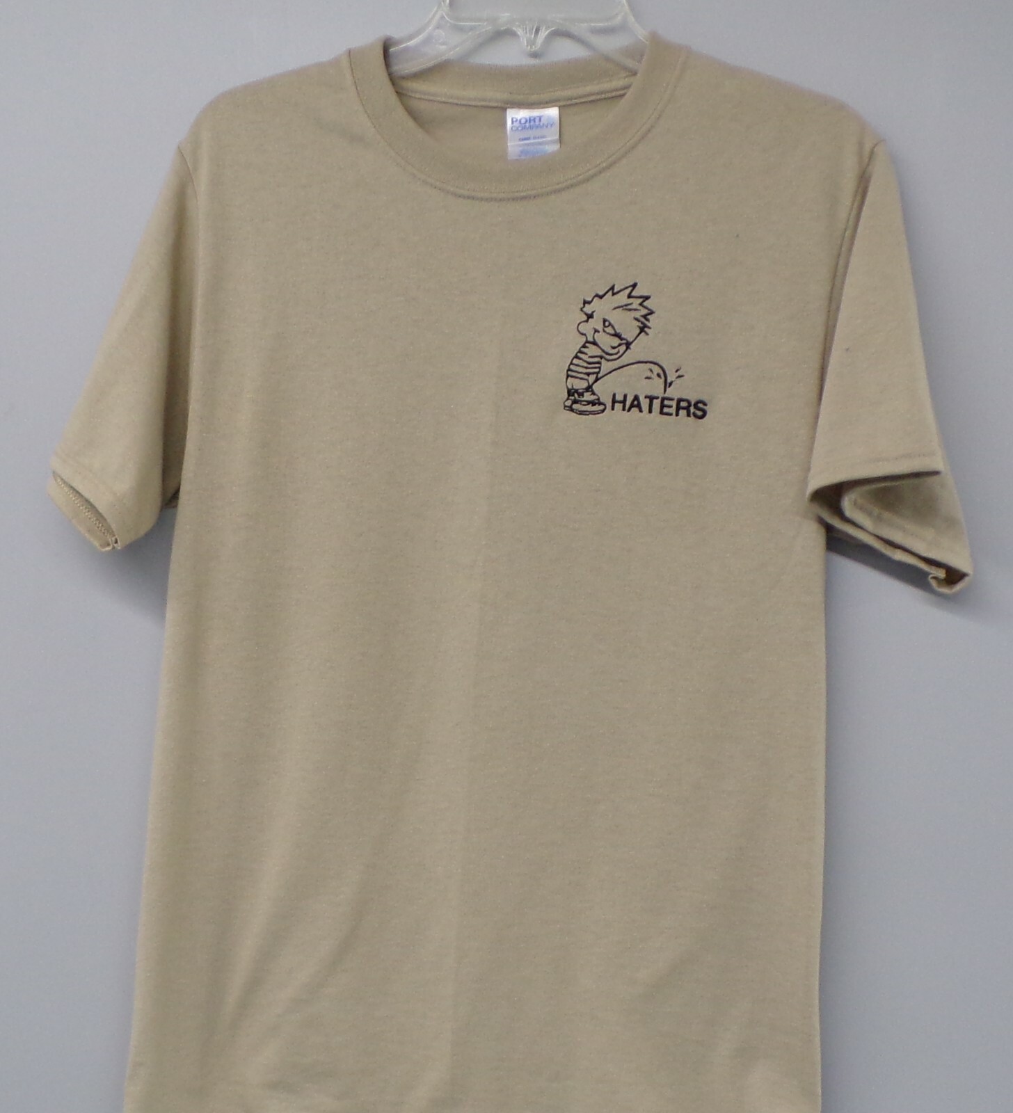 Calvin Peeing Piss On Your Text/Logo Funny Comic T-Shirt S-6XL, LT-4XLT New gallery