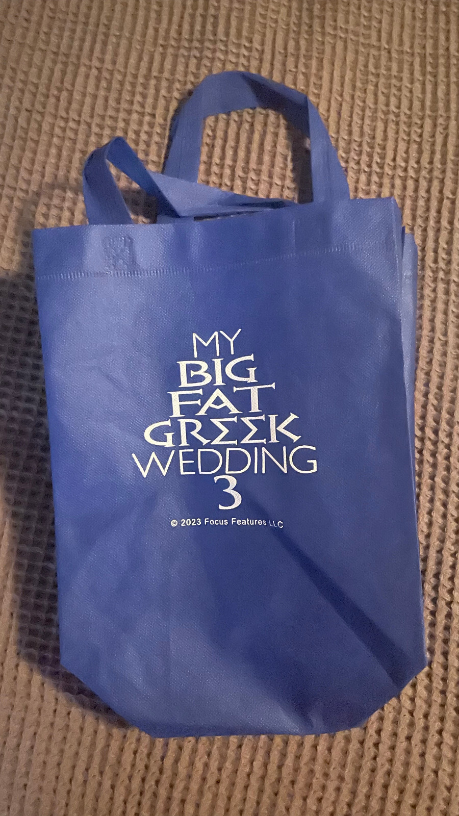 MY BIG FAT GREEK WEDDING 3 t-shirt tote bag EVIL EYE promo pack Nia Vardalos gallery