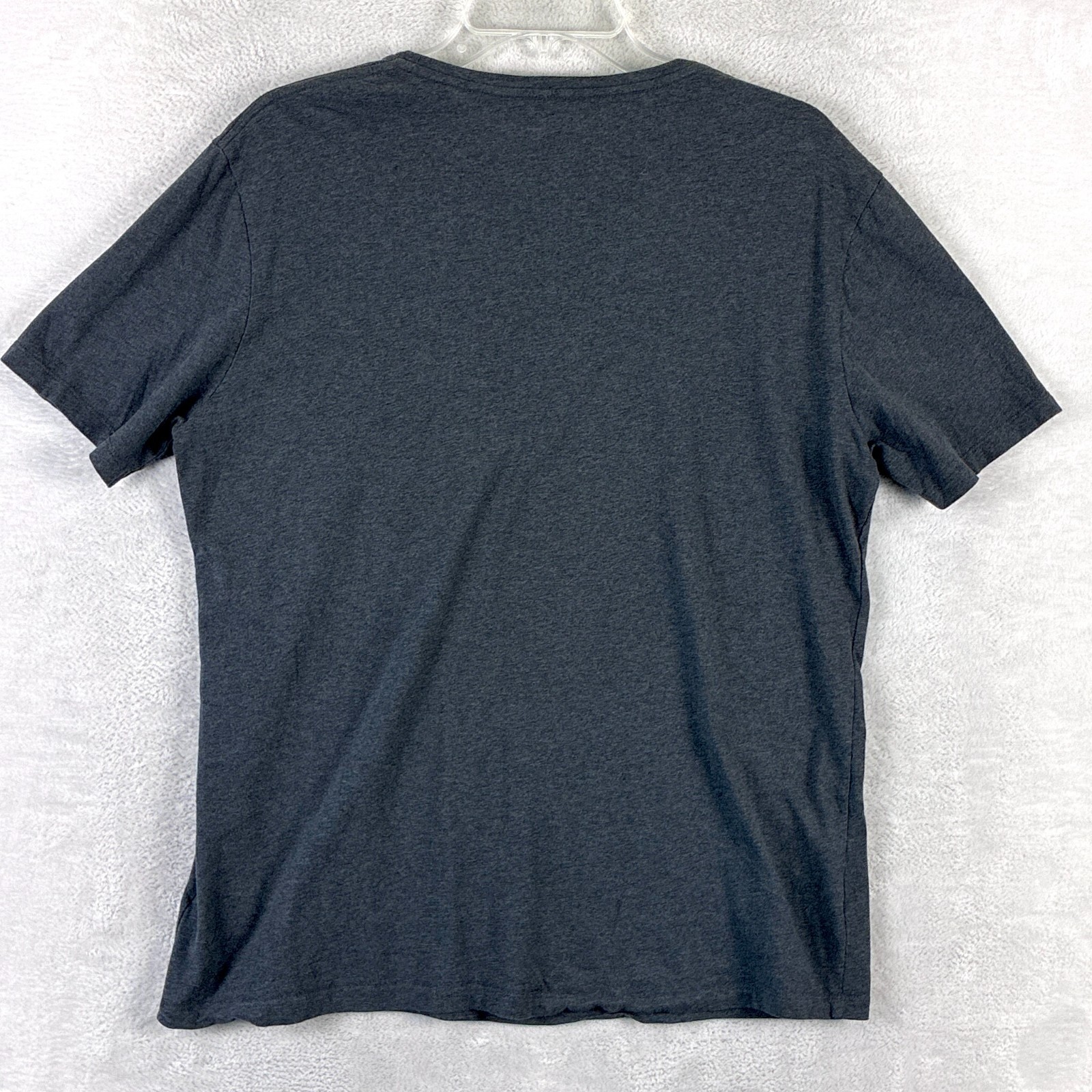 All Saints Tshirt Men L Gray Embroidered Skull Luxury Hipster Punk Streetwear gallery