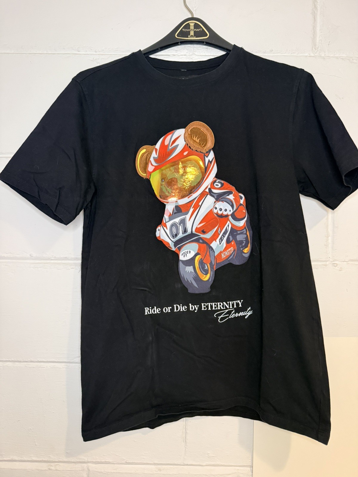 Eternity BC / AD Ride or Die Black Crew neck Tee Large gallery