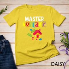 Master Builder – Building Blocks – Brick Builders Toys Gift Unisex T-shirt