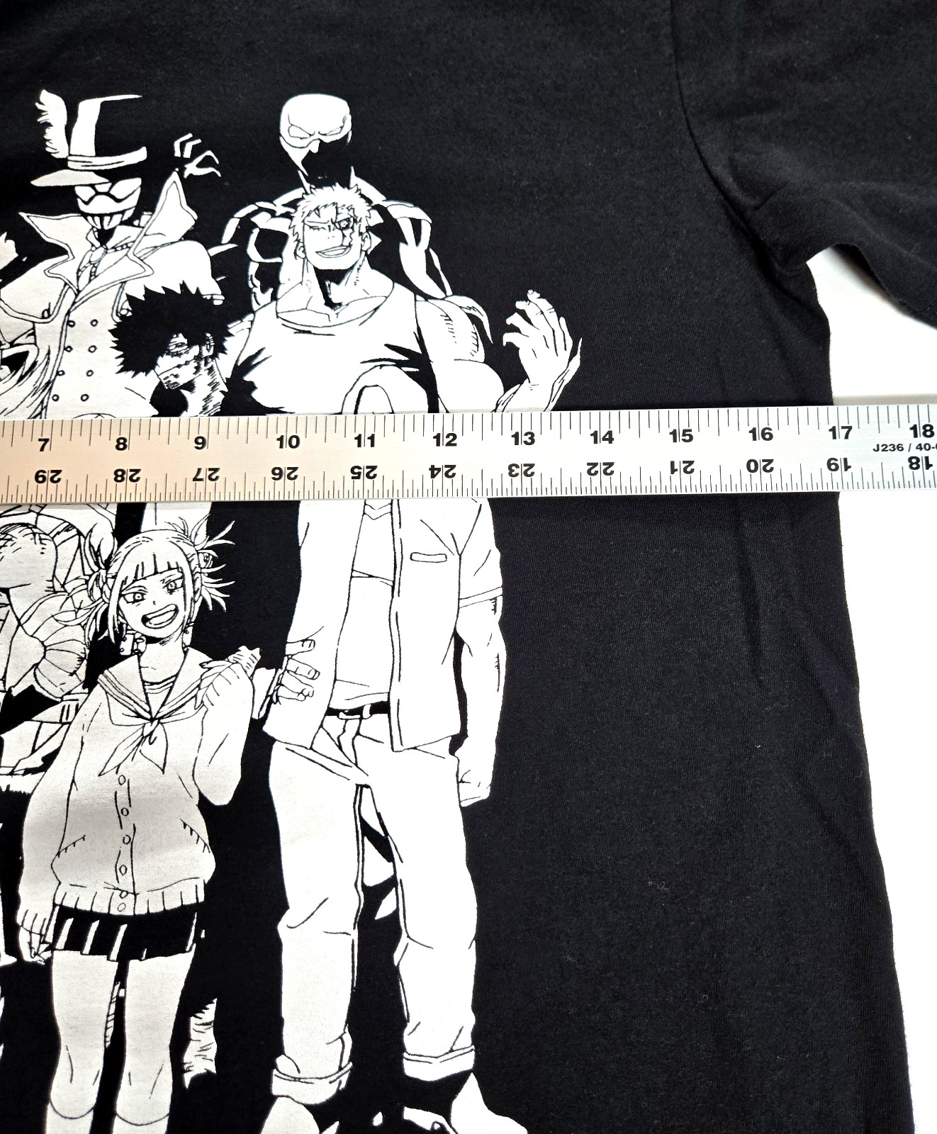 My Hero Academia Men's Shirt Small Vanguard Action Squad Funimation Anime Black gallery