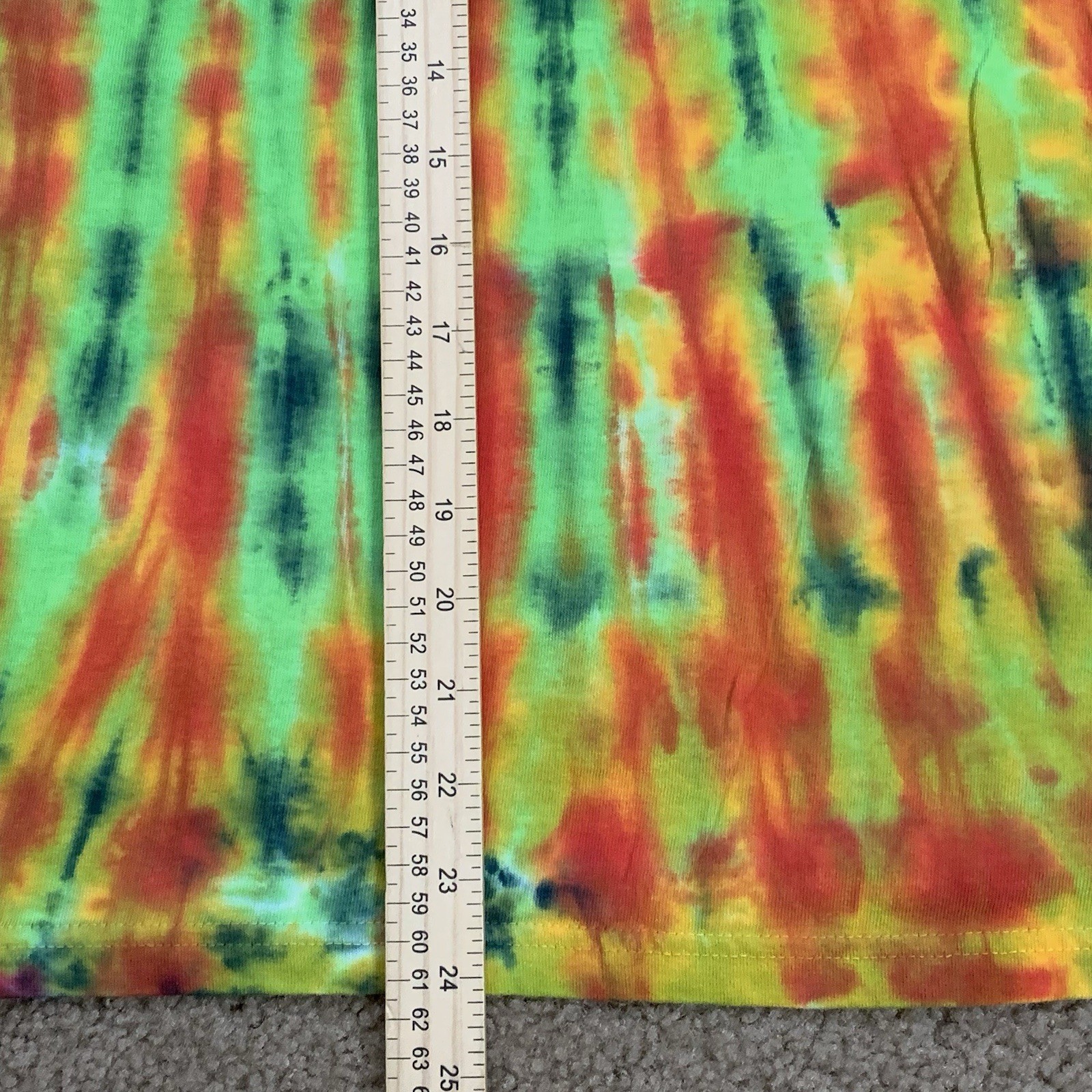 Adult Small Tie Dye Short Sleeve Shirt Rasta Hippie Trippy Retro Psychedelic gallery
