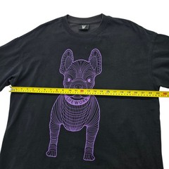 LifeWork Unisex Natural Black Dog Graphic T-Shirt Size XL
