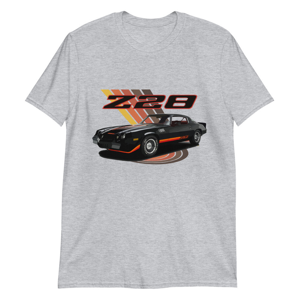 1979 Camaro Z28 Retro 70s 1970s Muscle Car Short-Sleeve Unisex T-Shirt