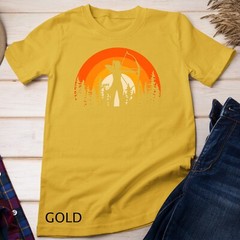 Retro Silhouette Archery Bow Arrow Shoot Target Sports Unisex T-shirt