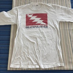 Vintage Grateful Diver Shirt Mens Large White 1996 Grateful Dead Coral Forest LS
