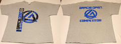 GRACIE OPEN 2014 Tournament Competitor BRAZILIAN JIU JITSU ’14 T-Shirt (XL-Read)