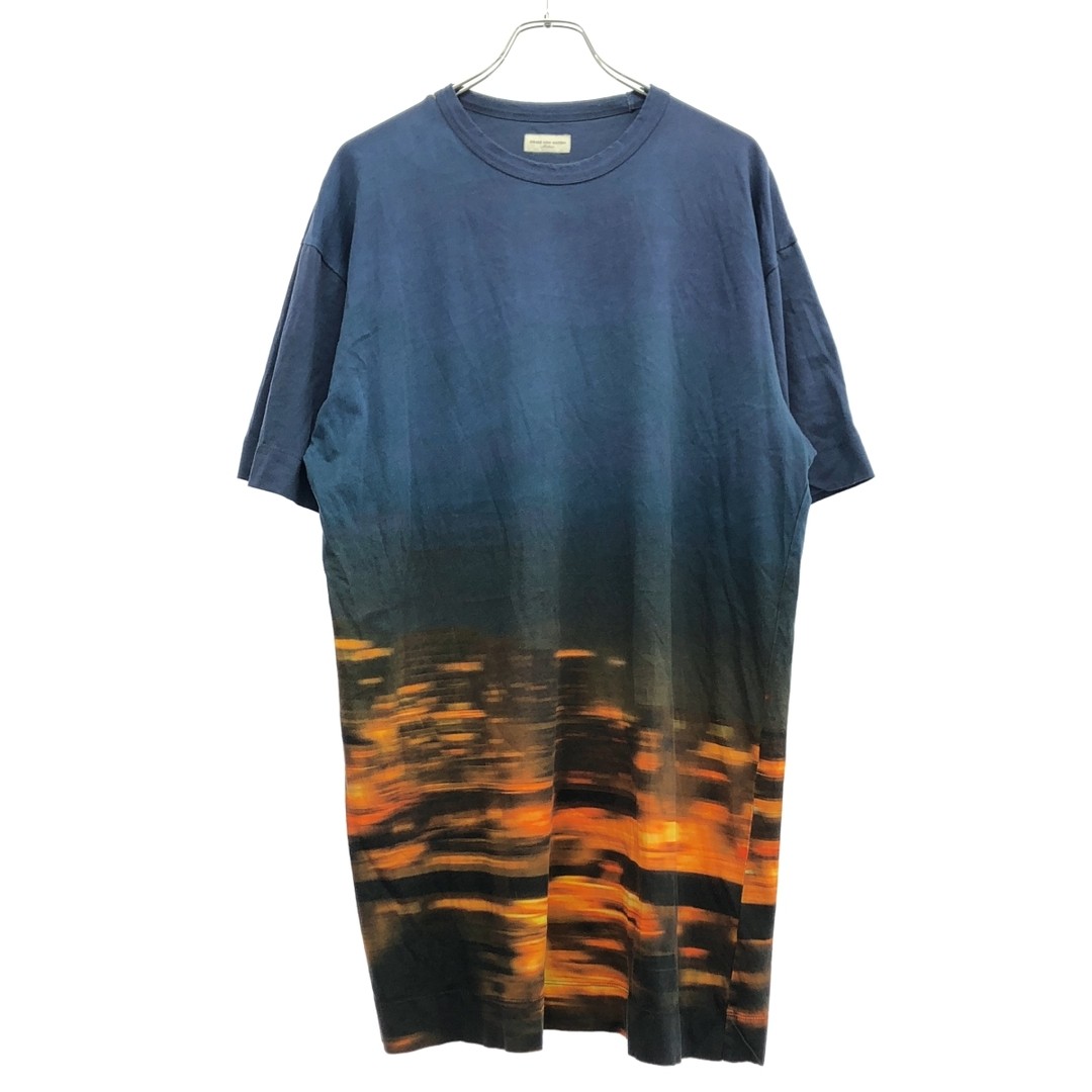 DRIES VAN NOTEN Dris 22SS Gradient T-shirt Navy M Used MESC-0 gallery
