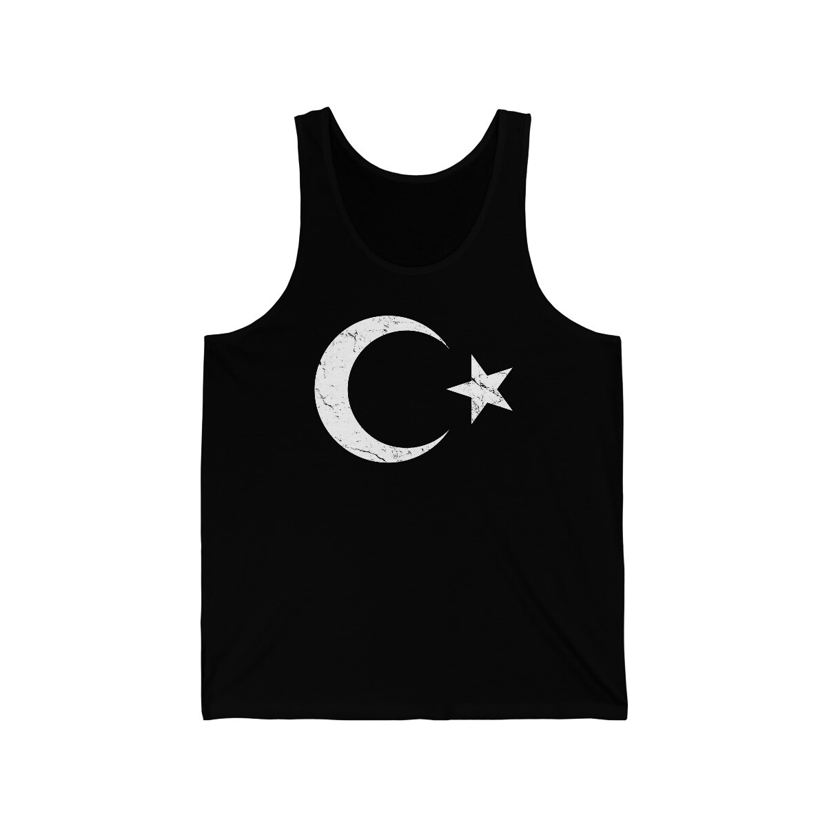 Turkey Flag Unisex Tank Top