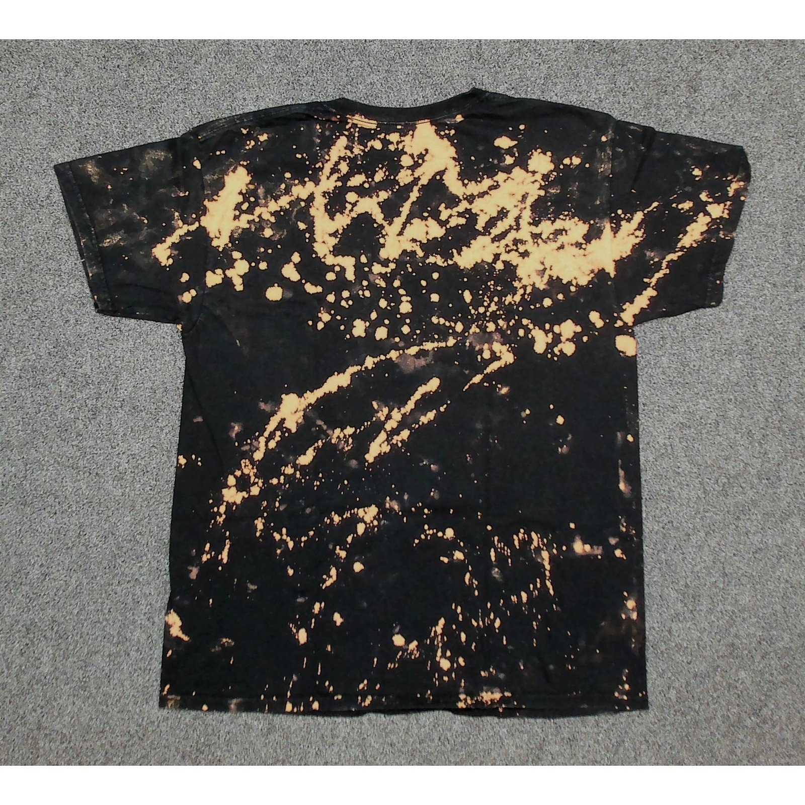2Pac Mens T-Shirt All Eyez On Me Bleached Tie Dye Graphic Large gallery