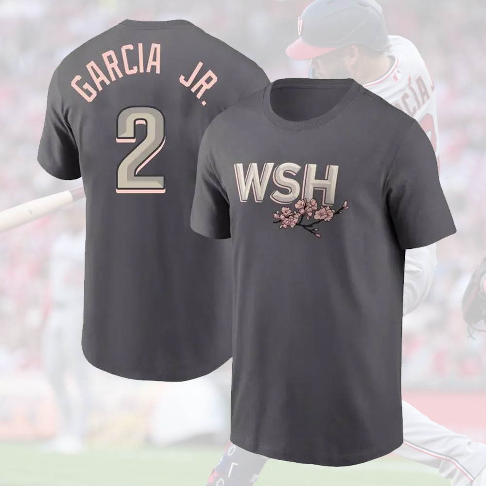 HOT! Luis #2 García Jr Washington Team 2026 Name and Number Gift For Fan gallery