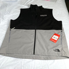 The North Face Castle Rock Soft Shell Vest, Women’s Size X-Large TG Black & Gray
