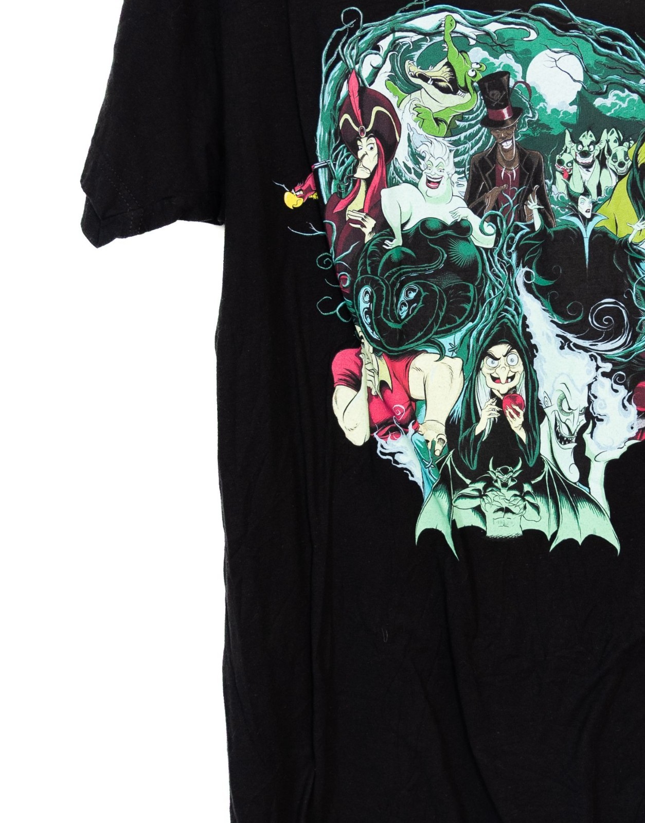 Disney Villains Size M Black T-Shirt Featuring Iconic Characters Design Men’s gallery