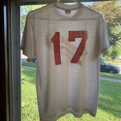 Vintage 90s Silver Bullets T Shirt M/L Worn Thin Distressed Single Stitch USA