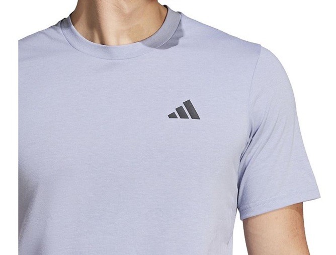 Adidas Mens Train Essentials Feelready Training Tee size 4XL Color Silver Violet gallery