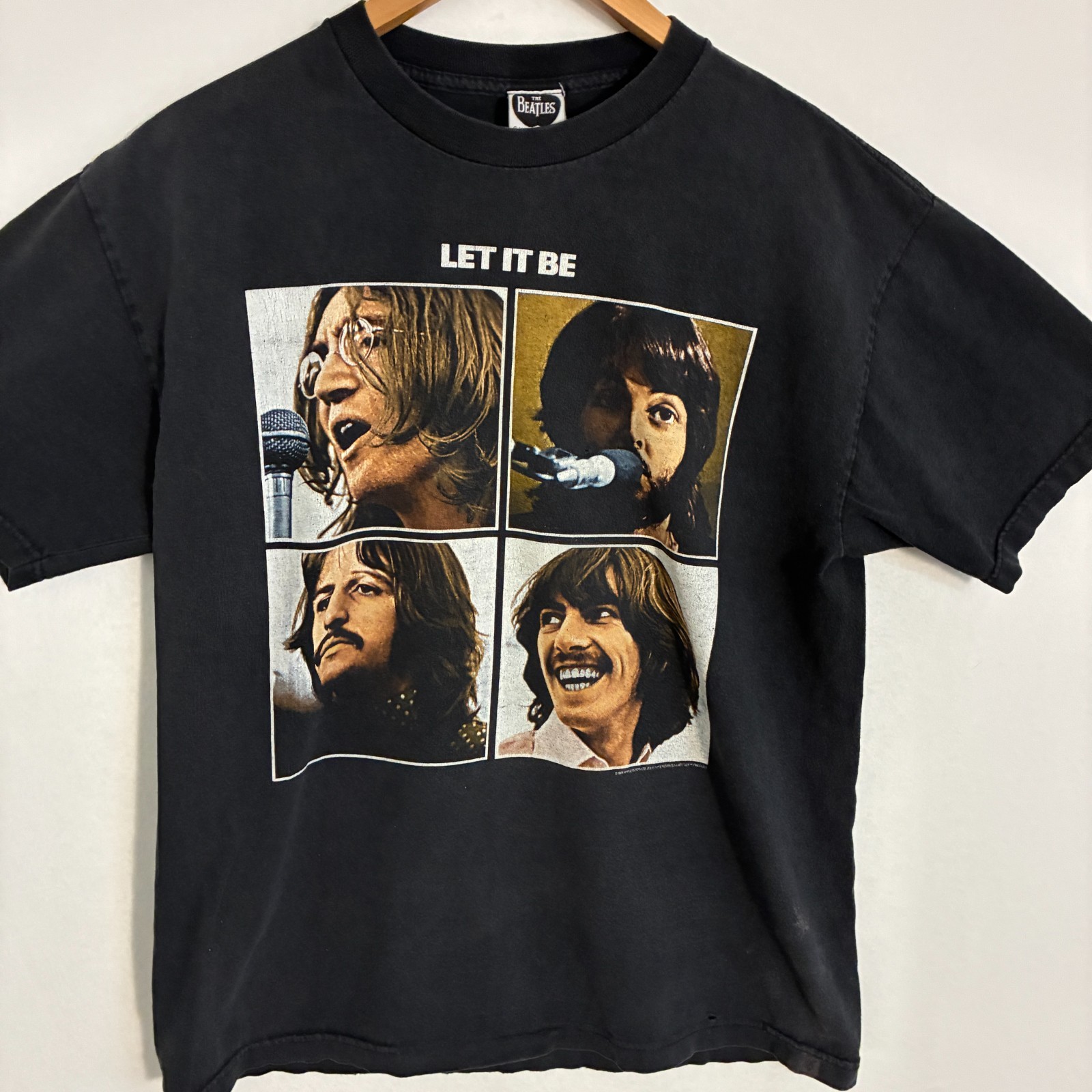Vintage The Beatles Let It Be Shirt Adult L Lennon McCarthy Graphic Band Tee gallery