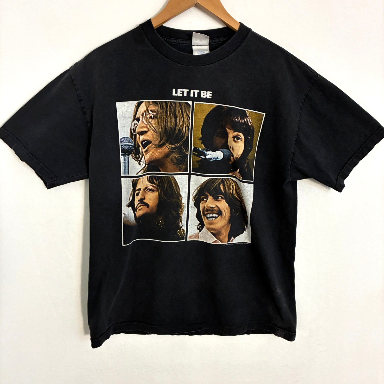 Vintage The Beatles Let It Be Shirt Adult L Lennon McCarthy Graphic Band Tee gallery