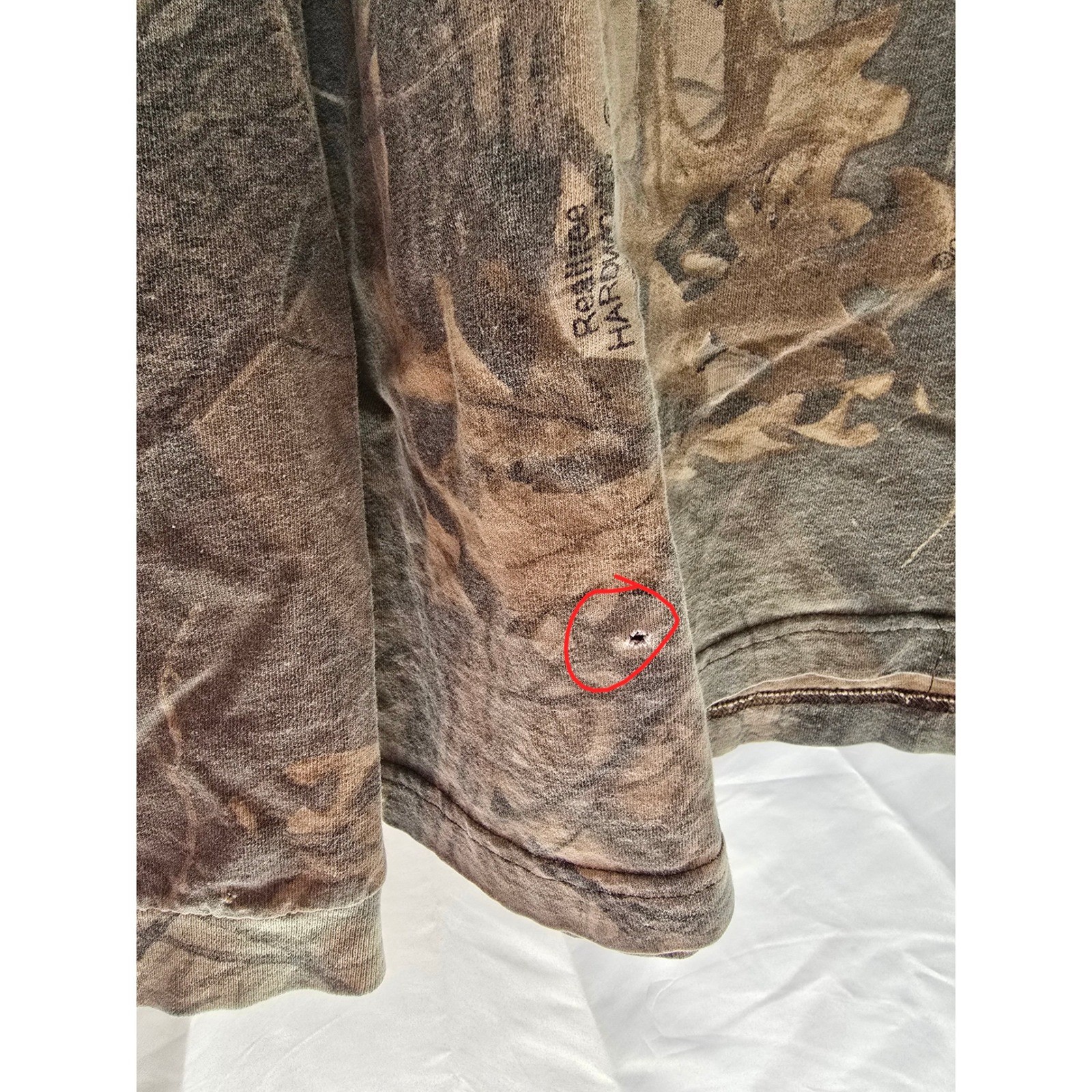 Liberty Mens Camouflage Long Sleeve Pocket T Shirt RealTree Hardwoods XXL gallery