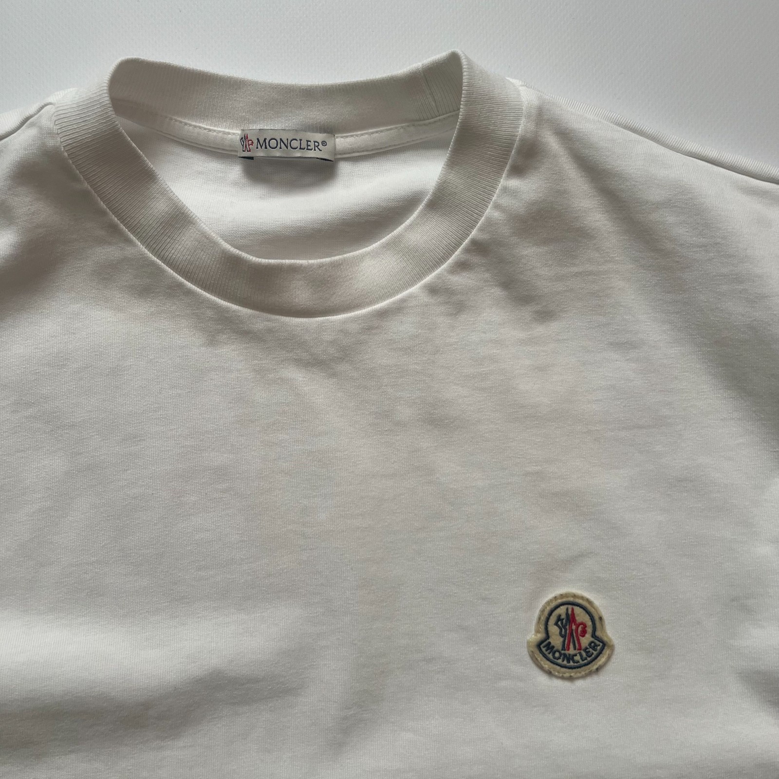 Moncler Logo T-Shirt SS White - Size XL gallery