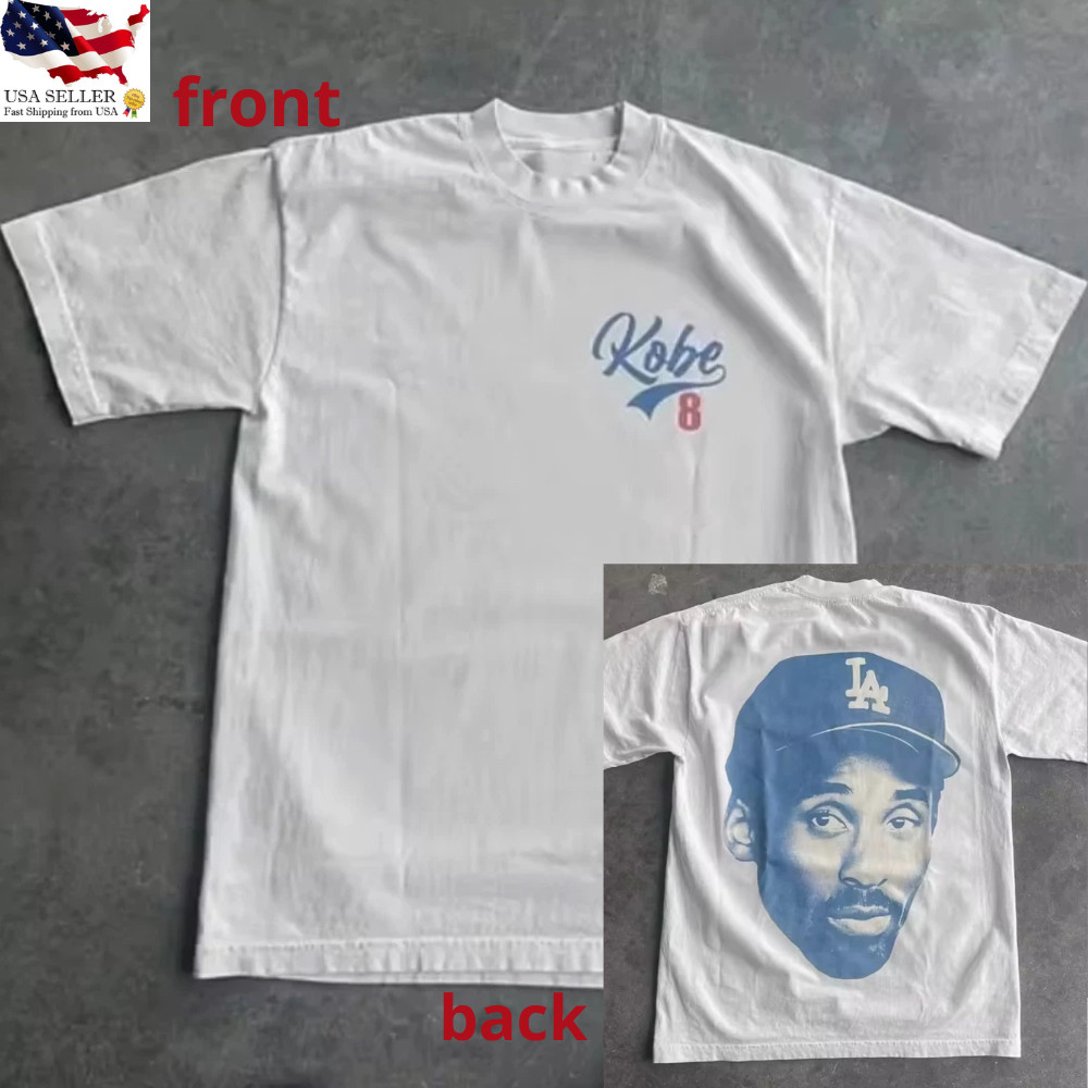 Kobe Bryant “Dodgers” Tee – Tribute Streetwear Essential Vintage T-Shirt gallery