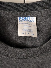 Port & Company Men’s Cotton/Poly Core Blend 50/50 T-Shirt S Plain Tee